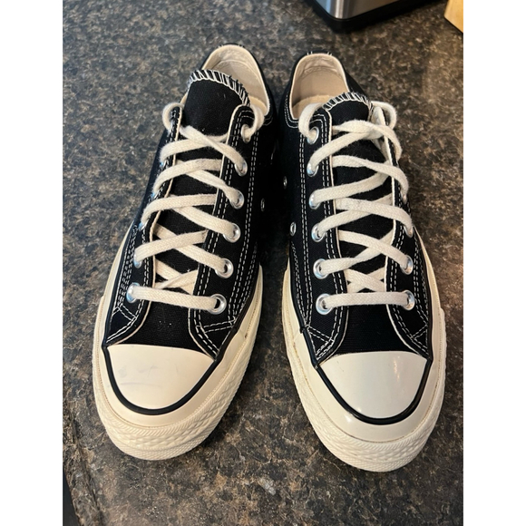 Converse Off white and Black All-Star Sneakers - Picture 1 of 10